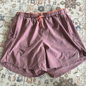 Patagonia Women's Multi Trails Shorts - 5½" - small, evening mauve (pink)